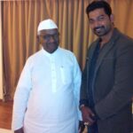 Akbar Shaikh With Anna Hajare Sir